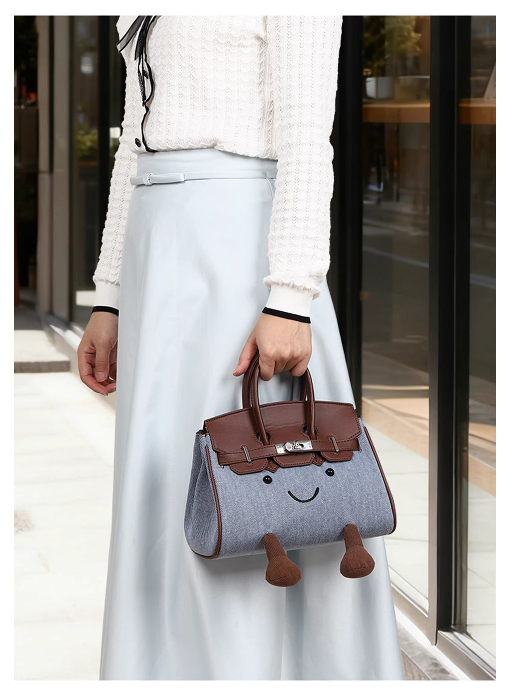 The Casual-Chic Denim Bag